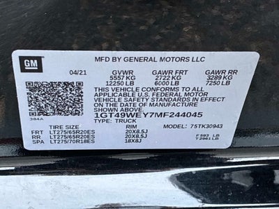 2021 GMC Sierra 3500HD Denali