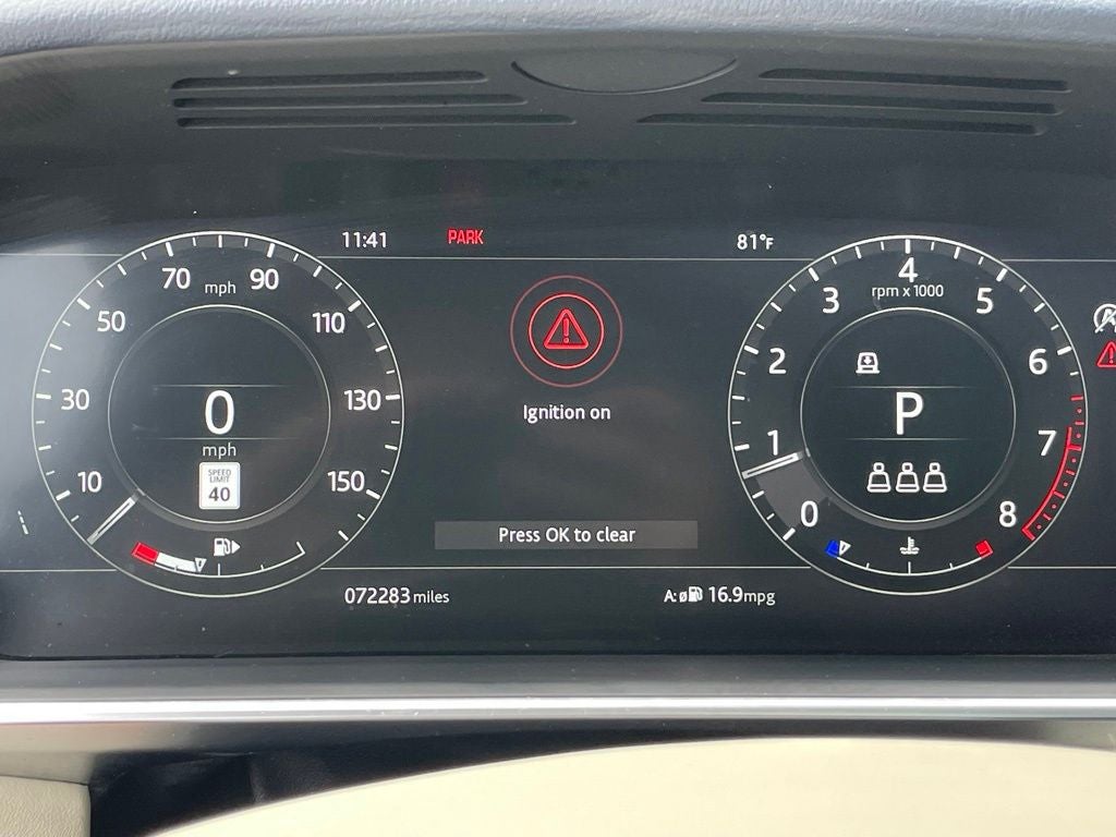 2019 Land Rover Range Rover 3.0L V6 Supercharged HSE