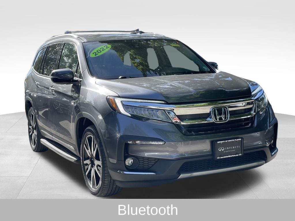 2022 Honda Pilot Elite AWD w/Navi, Hot/Cool Leather, Moonroof, Memory,