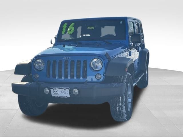 Used 2016 Jeep Wrangler Unlimited Sport S with VIN 1C4BJWDG6GL176057 for sale in Poughkeepsie, NY