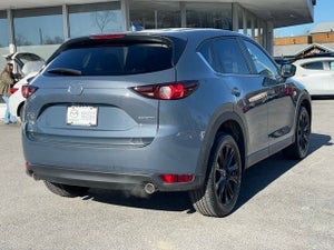 2021 Mazda CX-5 Carbon Edition w/AWD, 19&quot; Alloys, CarPlay, Heated Leather, Dual T