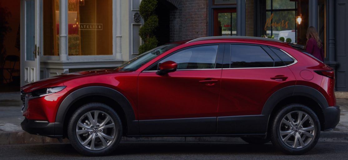 Red 2025 Mazda CX-30