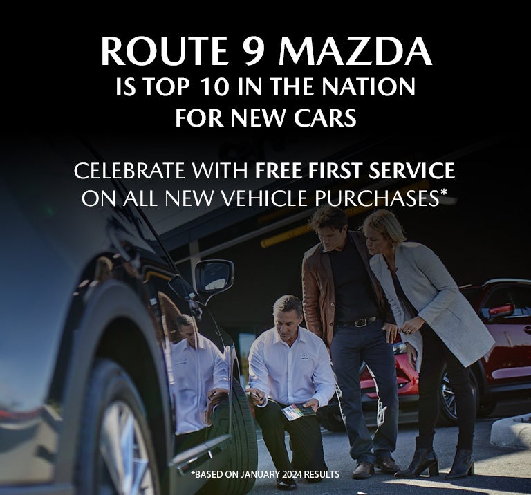 Celebrate Route 9 Mazda With Free First Service