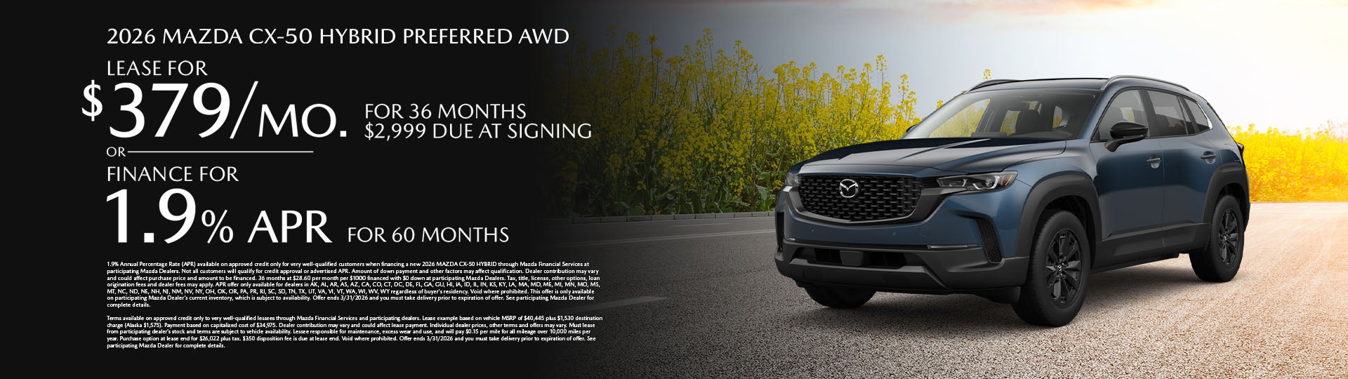 2026 Mazda CX-50 Hybrid