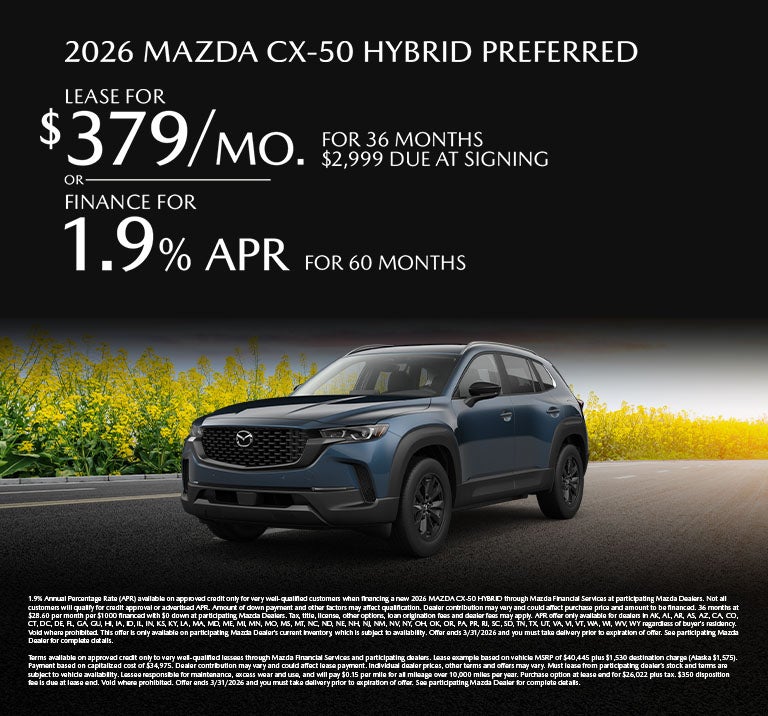 2026 Mazda CX-50 Hybrid