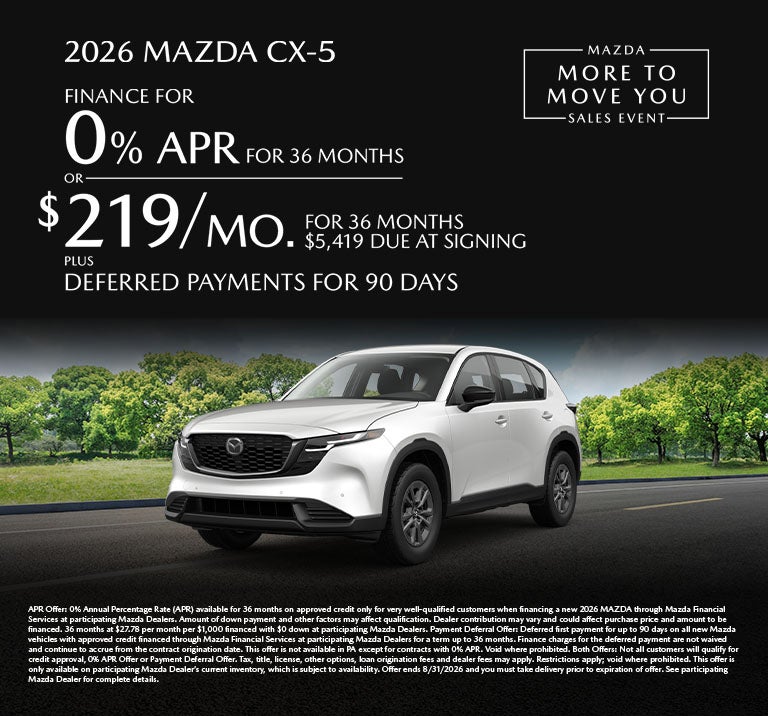 2026 Mazda CX-5