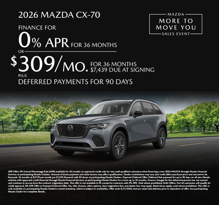 2026 Mazda CX-70