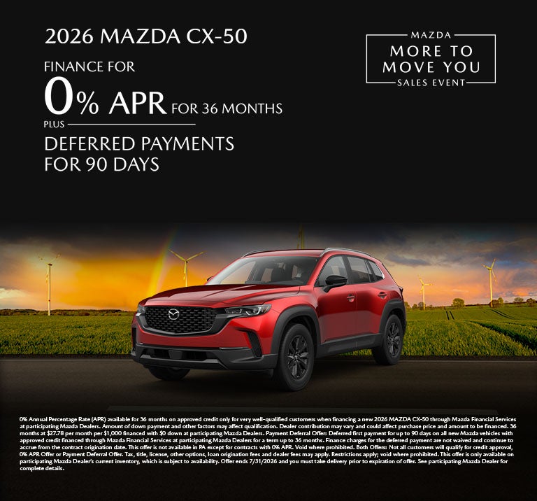 2026 Mazda CX-50