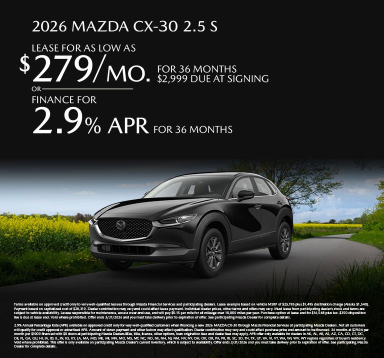 2026 Mazda CX-30