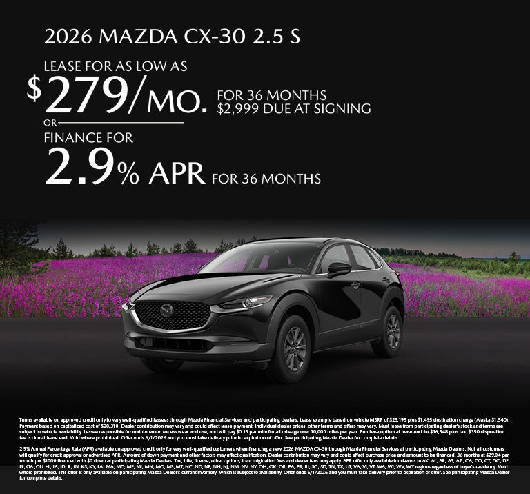 2026 Mazda CX-30
