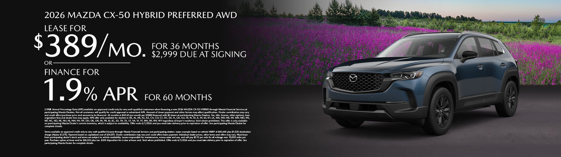 2026 Mazda CX-50 Hybrid