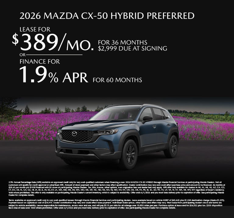 2026 Mazda CX-50 Hybrid