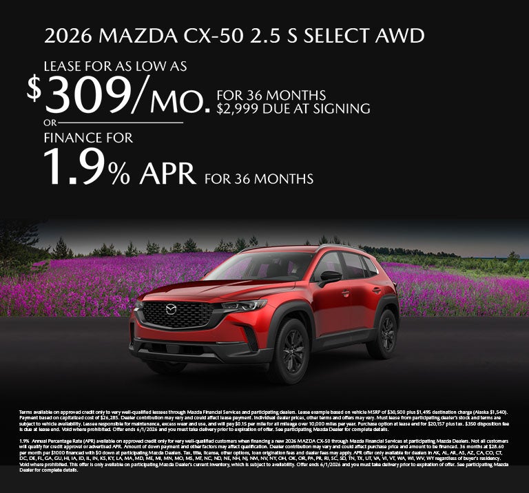 2026 Mazda CX-50