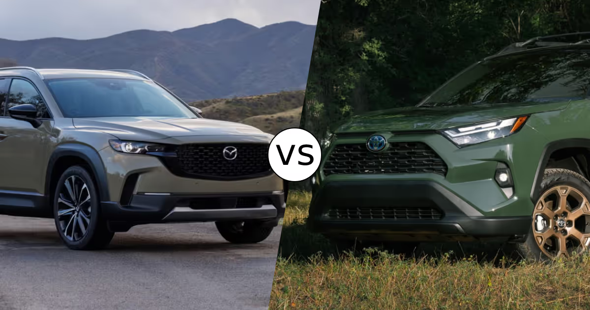 2025 Mazda CX-5 vs Toyota RAV4